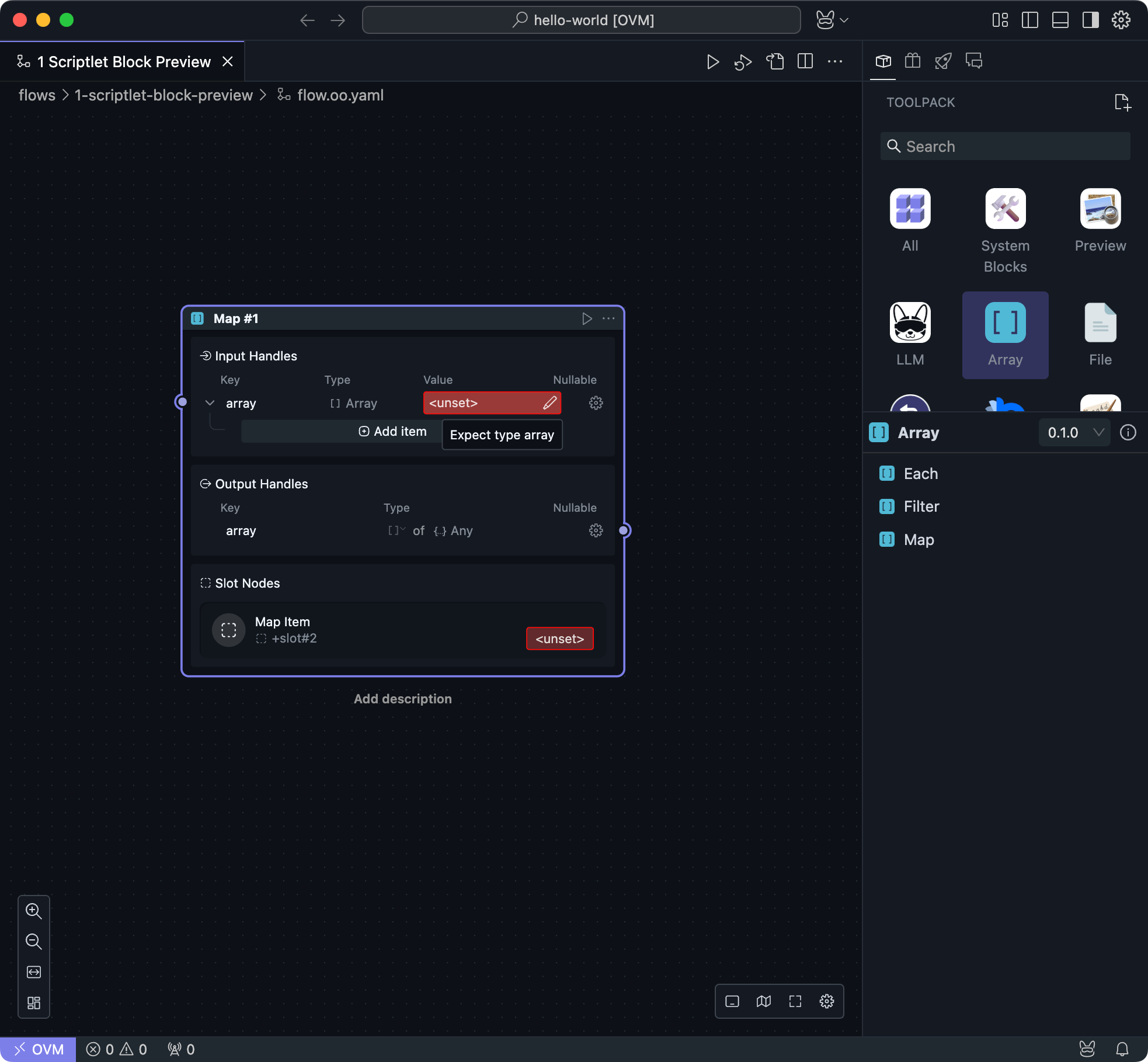 Array Operation Performance